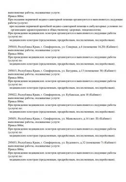 Выписка из реестра лицензий Севастополь  2